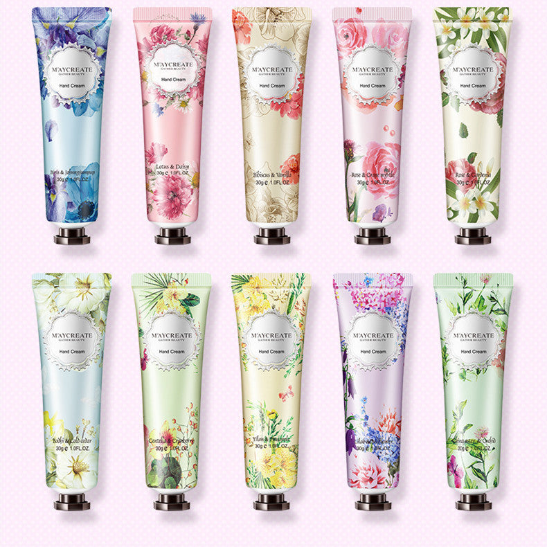 Floral Fragrance 30g Moisturizing Hand Cream Cosmetics Floral Fragrance 30g Moisturizing Hand Cream Cosmetics